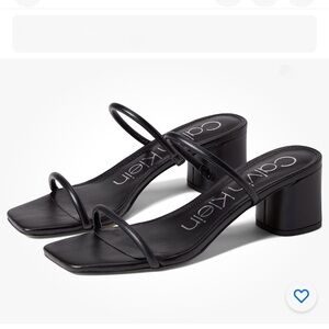 Calvin Klein Women’s Beccy Heeled Sandal